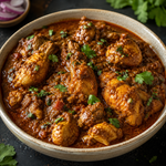 Half Cooked Chicken Masala