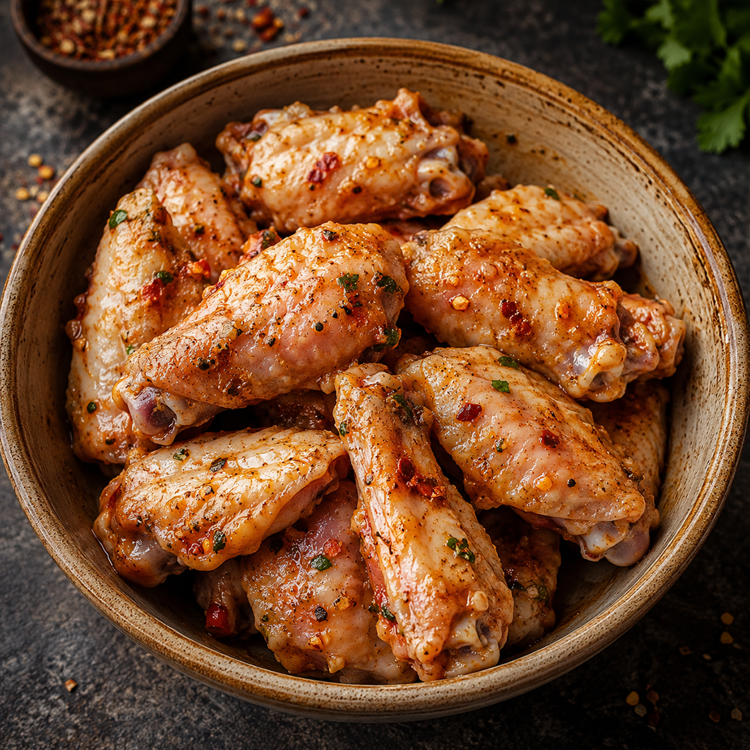 Half Cooked Chicken Wings
