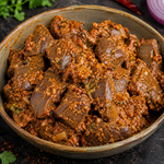 Half Cooked Mutton Liver Tikka
