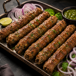 Half Cooked Mutton Seekh