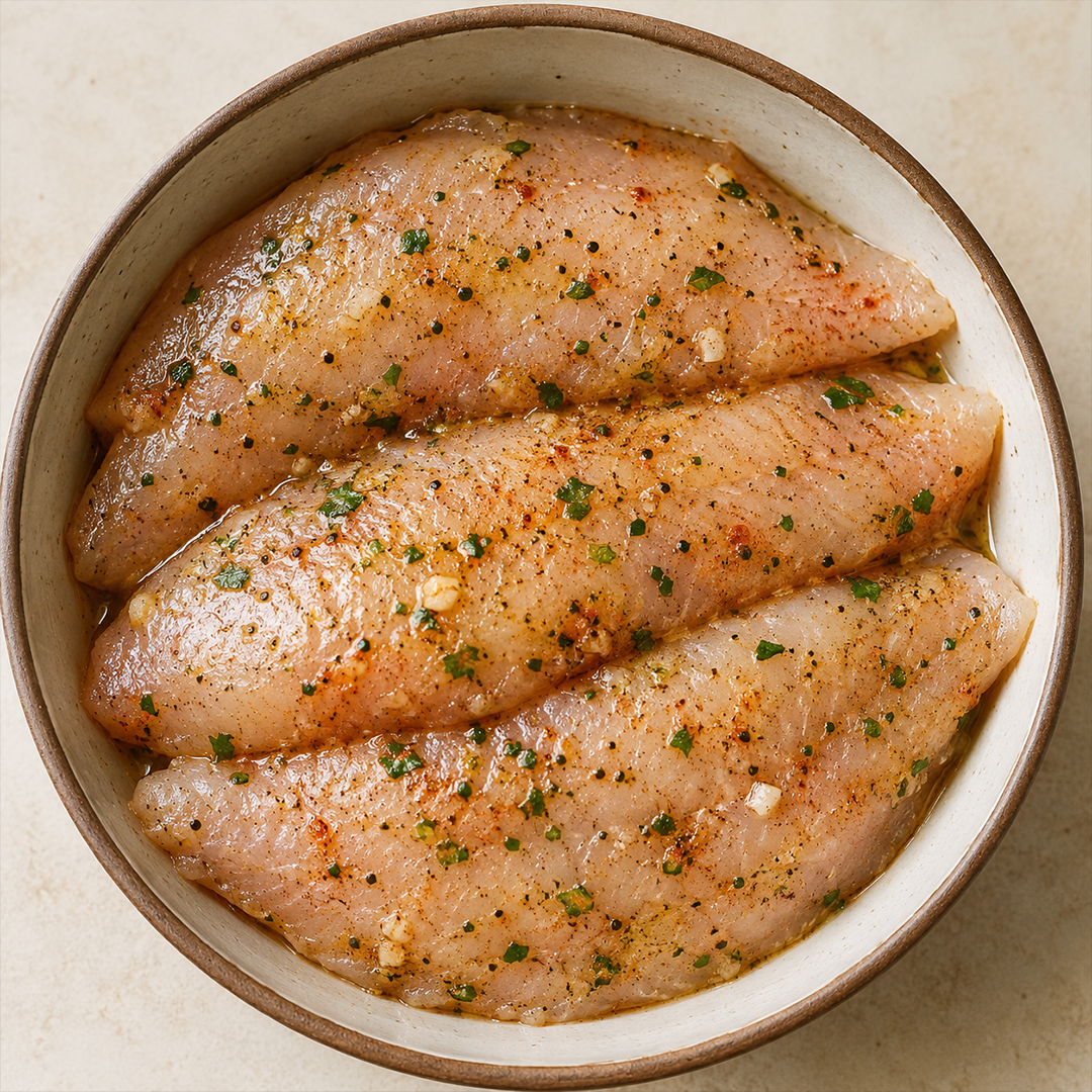 Marinated Sole Boneless